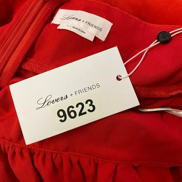 Lovers and Friends Hazel Gown - Red